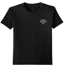 Load image into Gallery viewer, “Full Waffle” YOUTH T-Shirt (Black)
