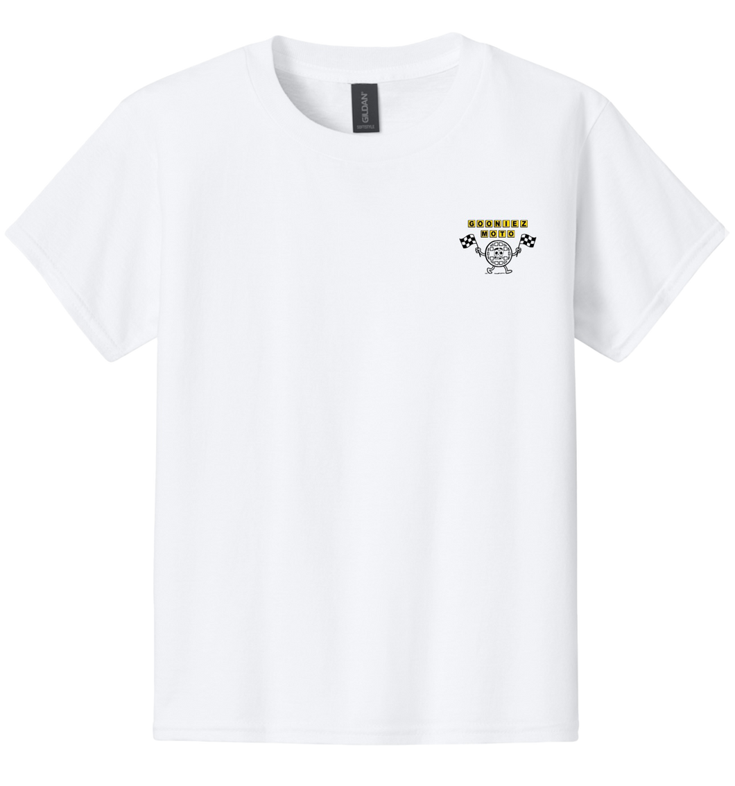 “Full Waffle” YOUTH T-Shirt (White)