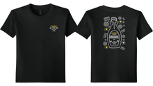 Load image into Gallery viewer, “Full Waffle” YOUTH T-Shirt (Black)
